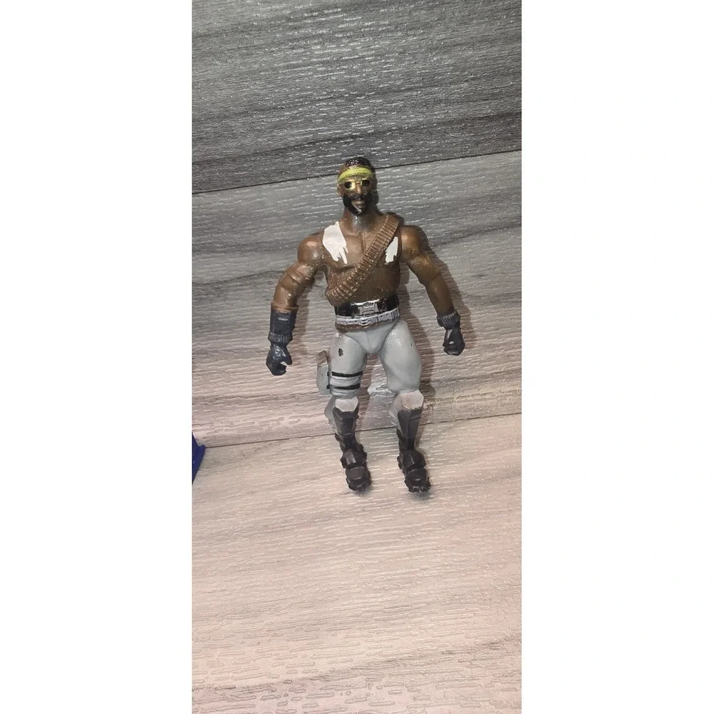 Lot Of 4 Action Figures ( Sarge, Transformer, Bruce Wayne & Jazware )